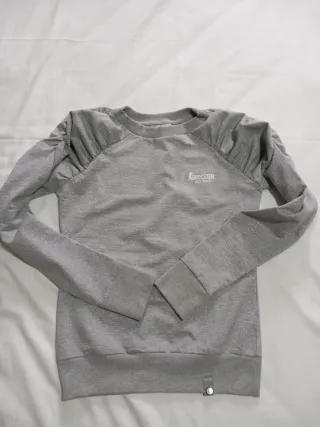 Felpa Boxeur Des Rues glitterata grigia