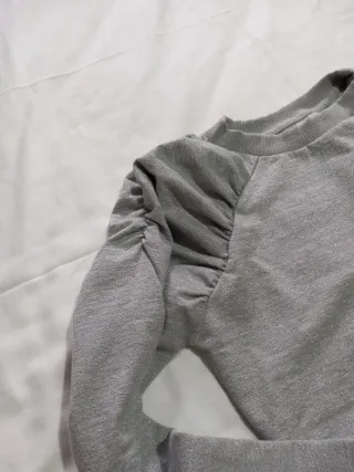 Felpa Boxeur Des Rues glitterata grigia