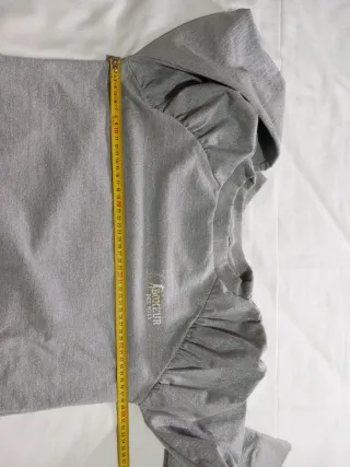 Felpa Boxeur Des Rues glitterata grigia