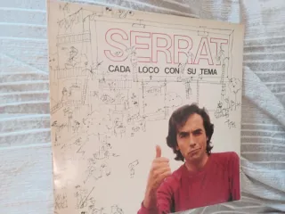 Vinilo Serrat - Cada Loco Con Su Tema