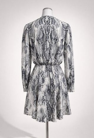 Vestido Zara Animal Print Camisero XS | Satinado