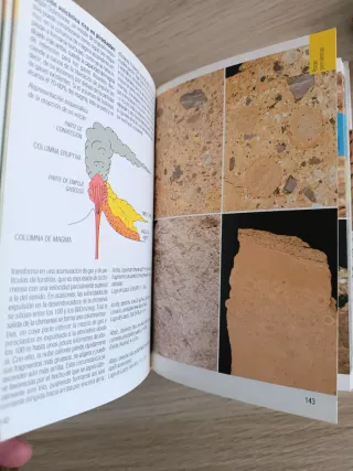 Lote de 2 libros Rocas y Minerales de Blume