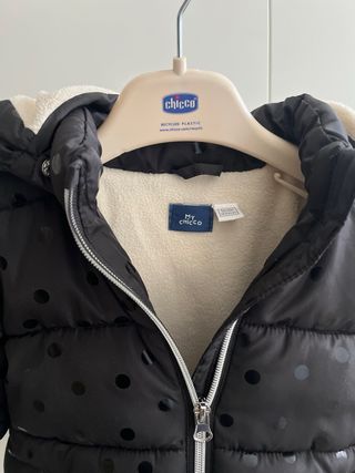 Piumino Chicco bambina pois