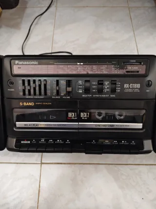 Boombox Panasonic RX-CT810 Negro