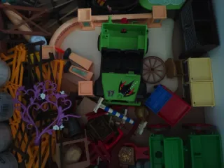 Playmobil Avión Policía y Barco Pirata