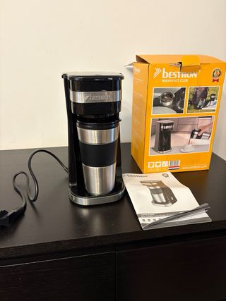 Cafetera Bestron con termo