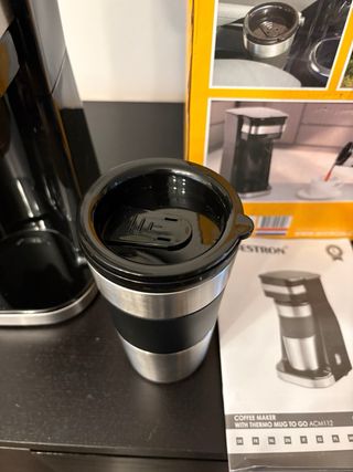 Cafetera Bestron con termo