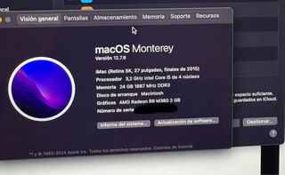 iMac 27" 5K Retina (finales 2015) - 24GB RAM
