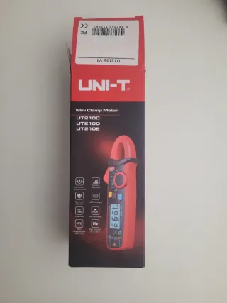 UNI-T UT210E Pinza Amperimétrica True RMS AC/DC