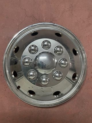 Tapacubos cromado plástico