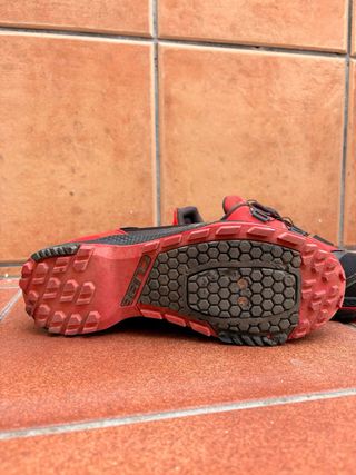 Zapatillas MTB Ciclismo Rojo/Negro