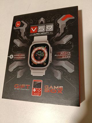 Reloj V59 Ultra Infinity Plata/Blanco