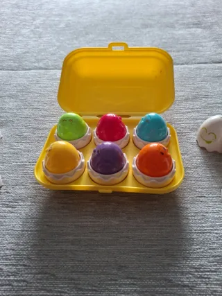Huevos de aprendizaje para bebés