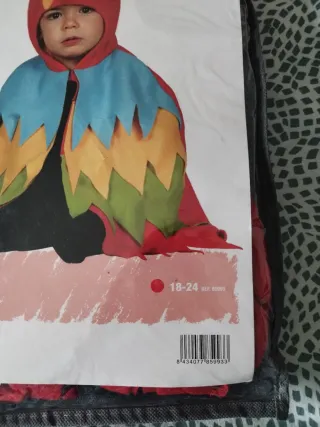 Disfraz loro bebé 18-24 meses