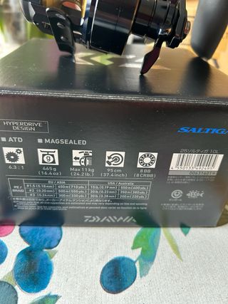 Carrete Daiwa Saltiga 10L