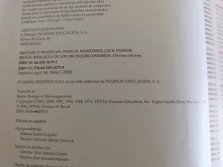Brock, Biologia de Los Microorganismos, 10 edic...