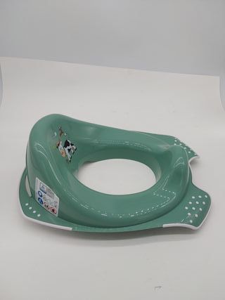 keeeper Adaptador para inodoro Funny Farm, De 18 meses a 4 años aprox, Antideslizante, Ewa, Verde Nordic
