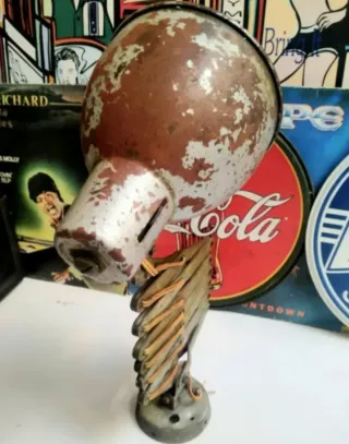 Lámpara Flexo Metal Acordeón Vintage