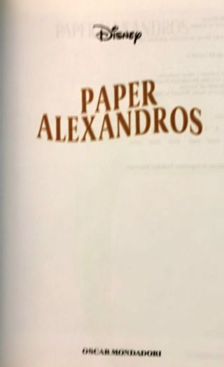 Paper Alexandros
