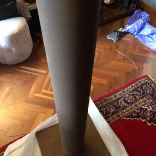 Rebajado Pie de mesa alto hierro envejecido y mesa