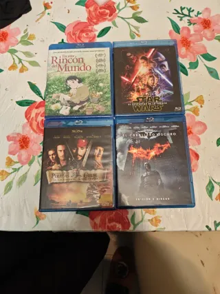Pack 4 Películas Blu-ray (Español)