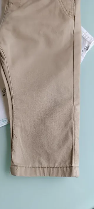 Pantalón niño Zara Kids beige