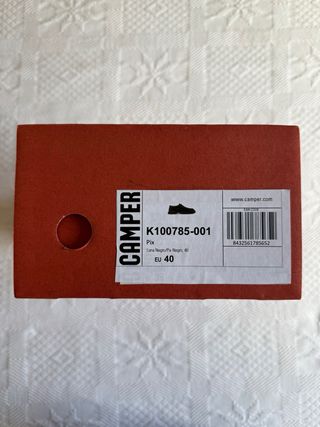 Zapatos Camper Pix Negros