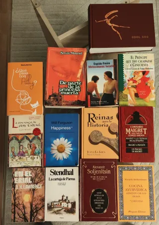 Pack de libros de temática diversa
