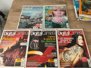 Revistas Digital Camera magazine años 2004 a 2007