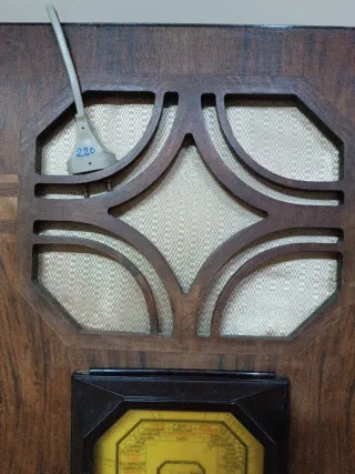 Radio Philips Antigua Madera