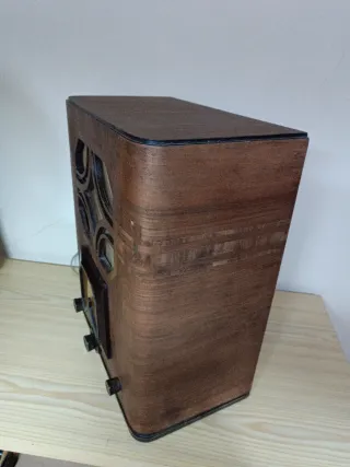 Radio Philips Antigua Madera