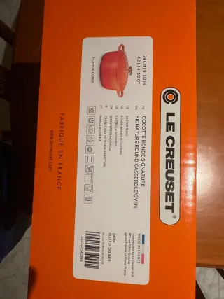Olla Le Creuset Cocotte Flamme Dorée