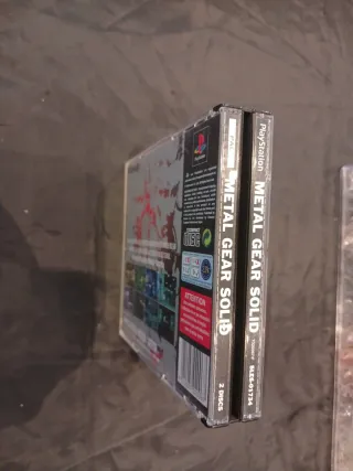 Metal Gear Solid PS1 PAL Sony