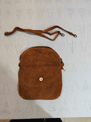 Bolso Piel Firenzeartegiani Flecos Marrón