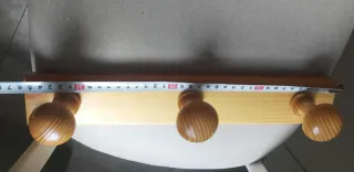 Perchero madera pino macizo