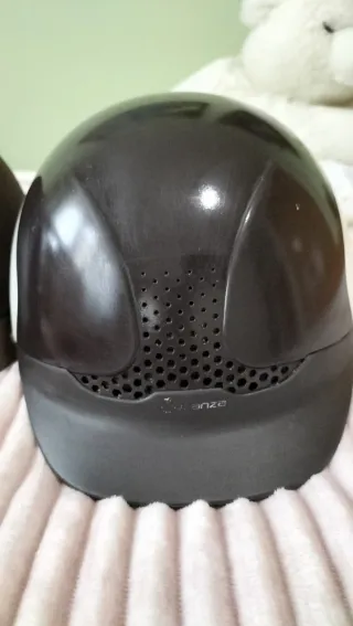 Casco de equitación Fouganza marrón