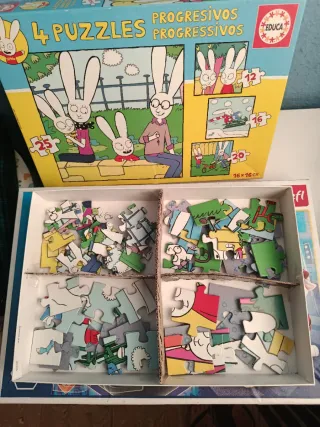 Puzzles Infantiles Patrulla canina y Simon.