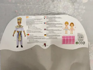 Disfraz faraón egipcio Niño 7-9 Años