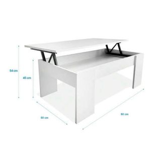 Mueble de salón blanco