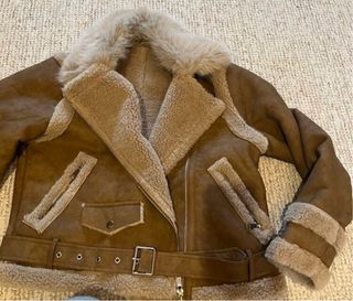 Chaqueta corta forrada mujer