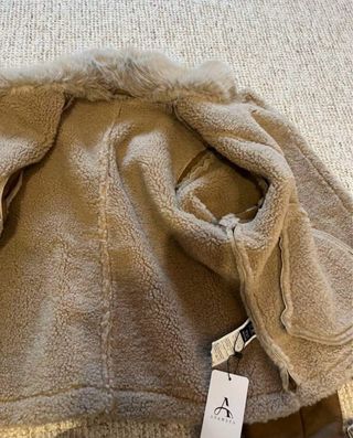 Chaqueta corta forrada mujer