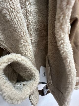 Chaqueta corta forrada mujer