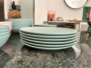 Juego Vajilla IKEA 28 piezas Turquesa