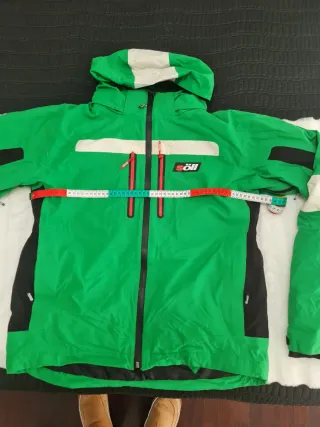 Chaqueta de nieve hombre Talla M verde