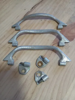 Tiradores Seat 600 (3uds) + Soportes