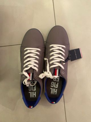 Sneakers Tommy Hilfiger Uomo Grigio Blu