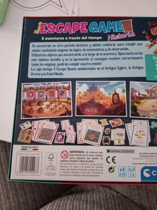 Escape Game Clementoni Historia