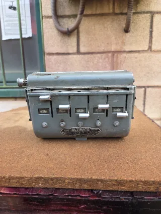 Antigua Máquina de tickets de autobus Bell Punch