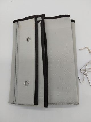 Organizador de Puerta con 10 Bolsillos de Malla – Organizador Colgante con 4 Ganchos – Organizadors de Armario 54,5 x 126 cm par