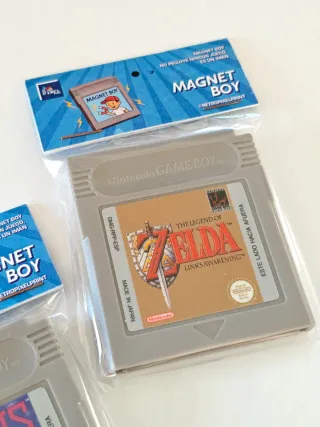 2ud. MAGNET BOY imanes nevera GAME BOY